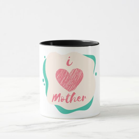 i Liebe Mutter Tasse (Zentrum)
