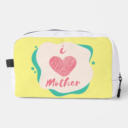 i Liebe Mutter Waschbeutel (Vorderseite)