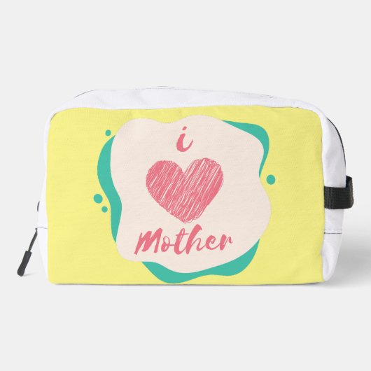 i Liebe Mutter Waschbeutel (Rückseite)