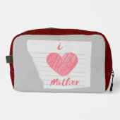 i Liebe Mutter Waschbeutel (Vorderseite)