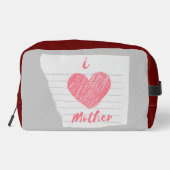 i Liebe Mutter Waschbeutel (Rückseite)