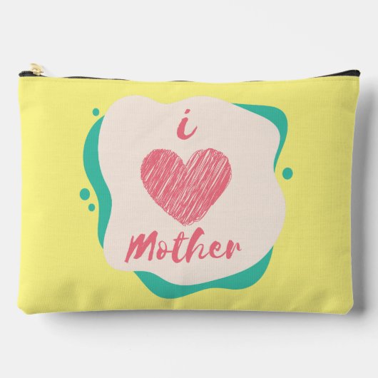 i Liebe Mutter Zubehörtasche (Vorderseite)