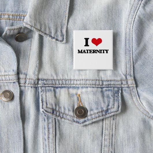 I Liebe-Mutterschaft Button (Beispiel)