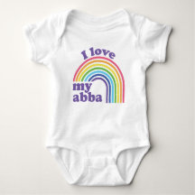 I Liebe My Abba - Niedlicher Regenbogen