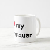 I Liebe My Abtenauer Kaffeetasse (VorderseiteRechts)
