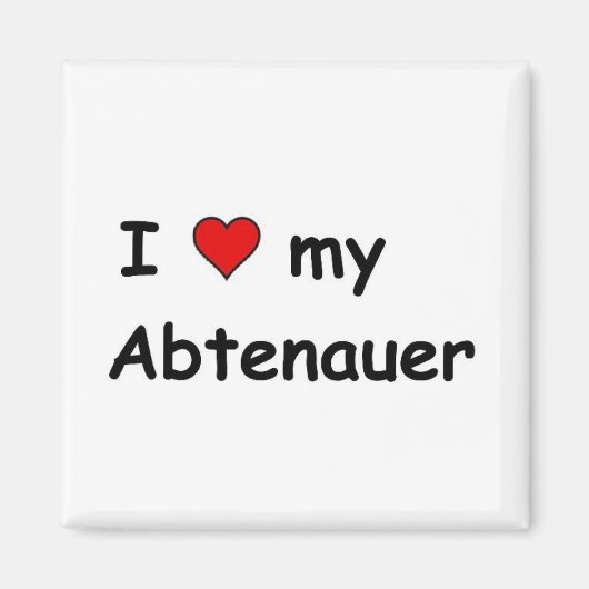 I Liebe My Abtenauer Magnet (Vorne)