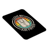 I Liebe My Air Fryer Geschenk Cool Cooking Liebhab Magnet (Rechte Seite)
