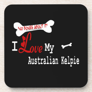 I Liebe My Australian Kelpie Untersetzer