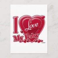 I Liebe My Baby red - heart