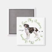 I Liebe My Brittany Magnet (Vorderseite/Rückseite)