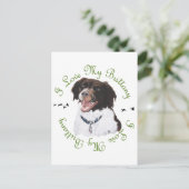 I Liebe My Brittany Postkarte (Stehend Vorderseite)