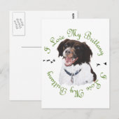 I Liebe My Brittany Postkarte (Vorne/Hinten)