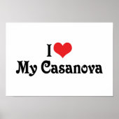 I Liebe My Casanova Poster (Vorne)
