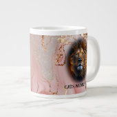 "I Liebe My Cat" Marble & Lion für die Tasse "Cust (Vorderseite Rechts)