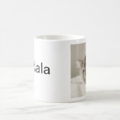 I Liebe My Cat personalisiert Foto Kaffeetasse (Mittel)