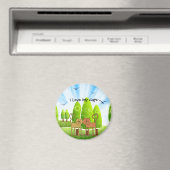 "I Liebe My Cats", charmanter Kühlschrank-Magnet Magnet (In Situ (Geschirrspüler))