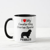 I Liebe My Cavalier King Charles Spaniel Dog Tasse (Links)