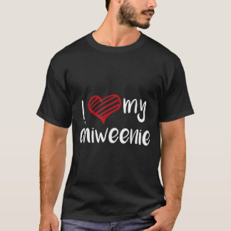 I Liebe My Chiweenie Dog Lover T-Shirt