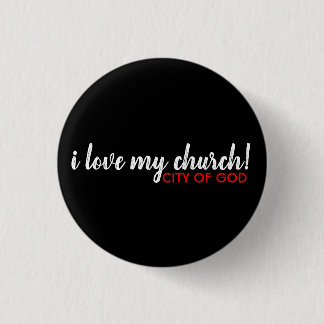 I Liebe my Church Button