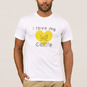 i Liebe my Collie T-Shirt (Vorderseite)