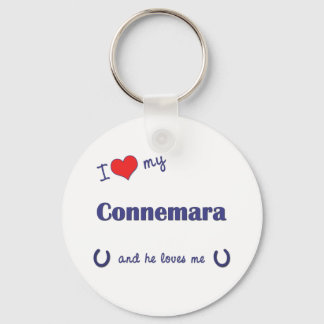 I Liebe My Connemara (Männliche Pony) Schlüsselanhänger