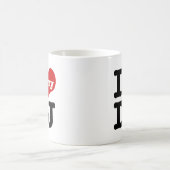 I Liebe My DJ Kaffeetasse (Mittel)