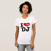 I Liebe My DJ T-Shirt (Vorne ganz)