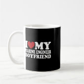 I Liebe My Engineer Boyfriend Funny Girlfriend Val Kaffeetasse (Links)