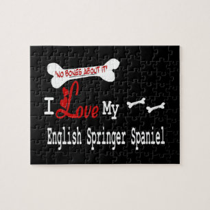 I Liebe My English Springer Spanisch Puzzle