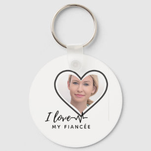 I Liebe My fiancée - Personalisiert Best Friend Ni Schlüsselanhänger