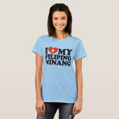 I Liebe My Filipino Ninang T-Shirt (Vorne ganz)