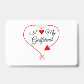 " I Liebe my friend " Ausweis (Back)