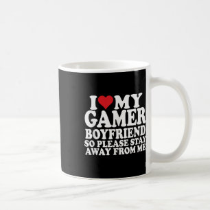 I Liebe My Gamer Boyfriend Heart Bf Video Games, G Kaffeetasse