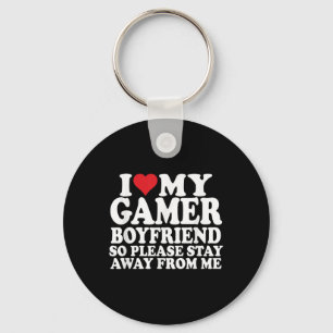 I Liebe My Gamer Boyfriend Heart Bf Video Games, G Schlüsselanhänger