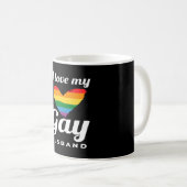 I Liebe My Gay Husband Gay Kaffeetasse (VorderseiteRechts)