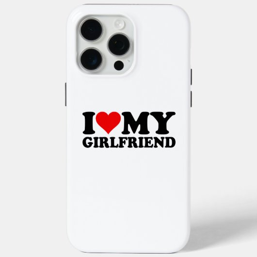 I Liebe My Girlfriend 1WH1 Case-Mate iPhone Hülle (Rückseite)