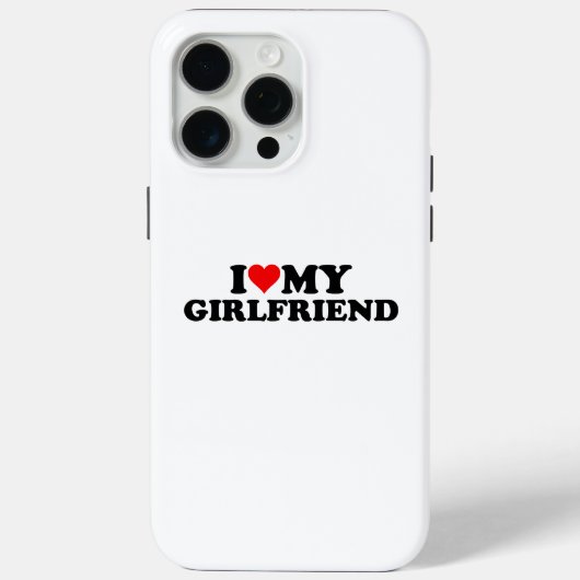 I Liebe My Girlfriend 3WH1 Case-Mate iPhone Hülle (Rückseite)