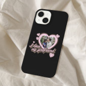 I Liebe My Girlfriend Custom Foto Personalisiert iPhone Hülle