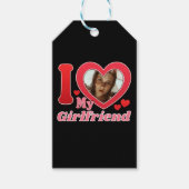 I Liebe My Girlfriend Ehefrau Ehemann Foto Geschenkanhänger (Vorderseite)