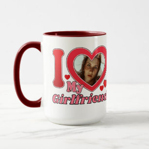 I Liebe My Girlfriend Ehefrau Ehemann Foto Tasse