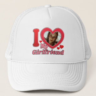 I Liebe My Girlfriend Ehefrau Ehemann Foto Truckerkappe