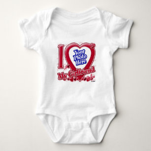 I Liebe My Girlfriend - Foto Baby Strampler