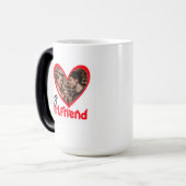 I Liebe My Girlfriend Foto Geschenk Kaffee Tasse (Vorderseite Links)