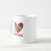 I Liebe My Girlfriend Foto Gift Classic Tasse, 11  Kaffeetasse (Vorderseite Links)