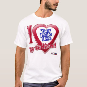 I Liebe My Girlfriend - Foto T-Shirt