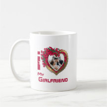I Liebe My Girlfriend - Foto Tasse