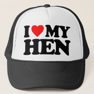 I LIEBE MY HEN TRUCKERKAPPE