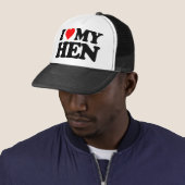 I LIEBE MY HEN TRUCKERKAPPE (Beispiel)