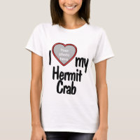 I Liebe My Hermit Crab - Niedlicher Foto-Rahmen fü
