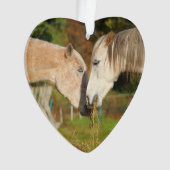 "I Liebe My Horses" Weihnachtsschmuck Ornament (Vorderseite)